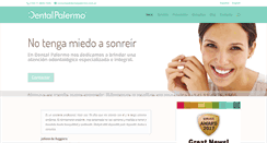 Desktop Screenshot of dentalpalermo.com.ar